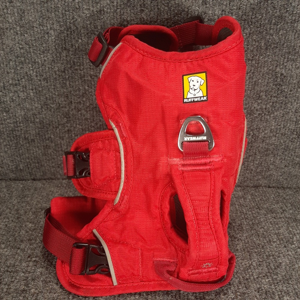 Ruffwear Dog Harness Web Master 30102 XS Red Currant Unisex Lifting Handle